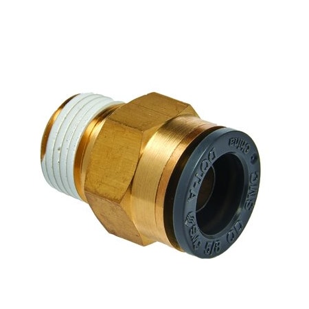 S.U.R. & R. Auto Parts Straight M Conctr 5/8"TubeX1/2"NPT (2) SRRABM550